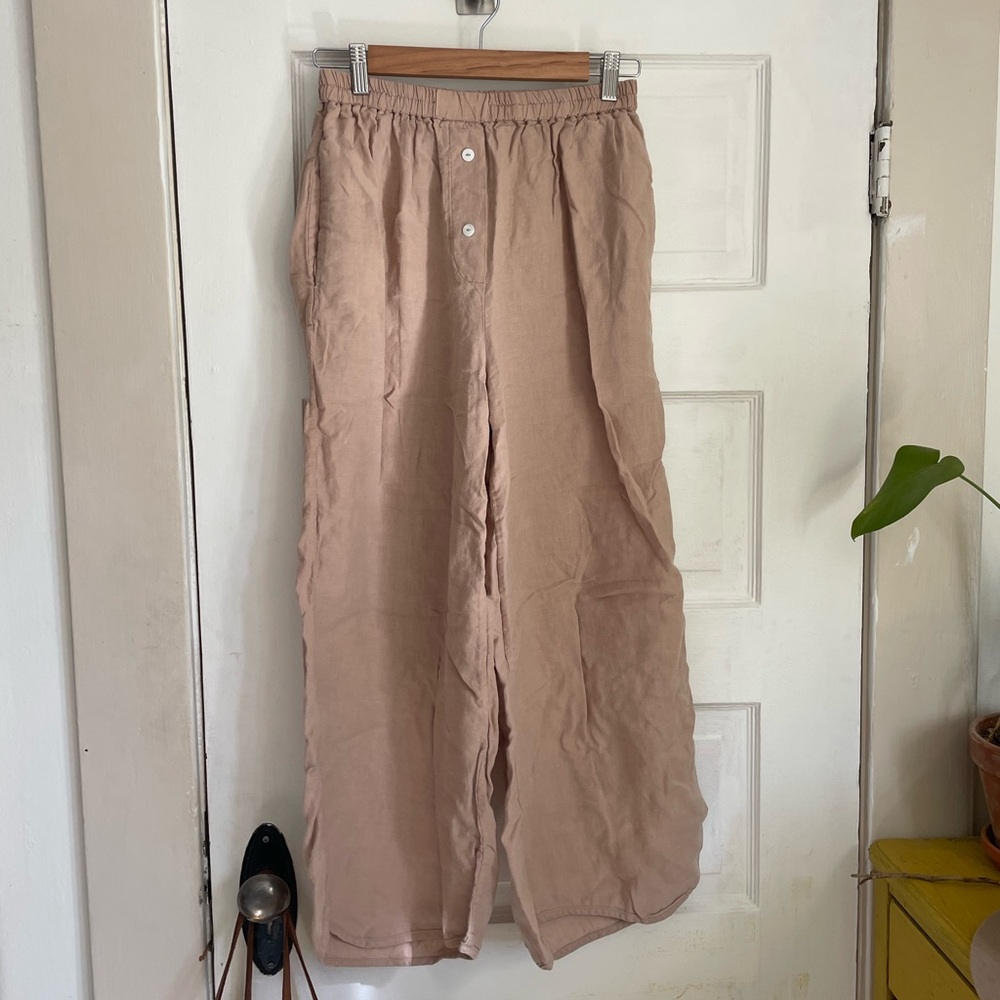 Deiji Studios Linen Sleep Pants